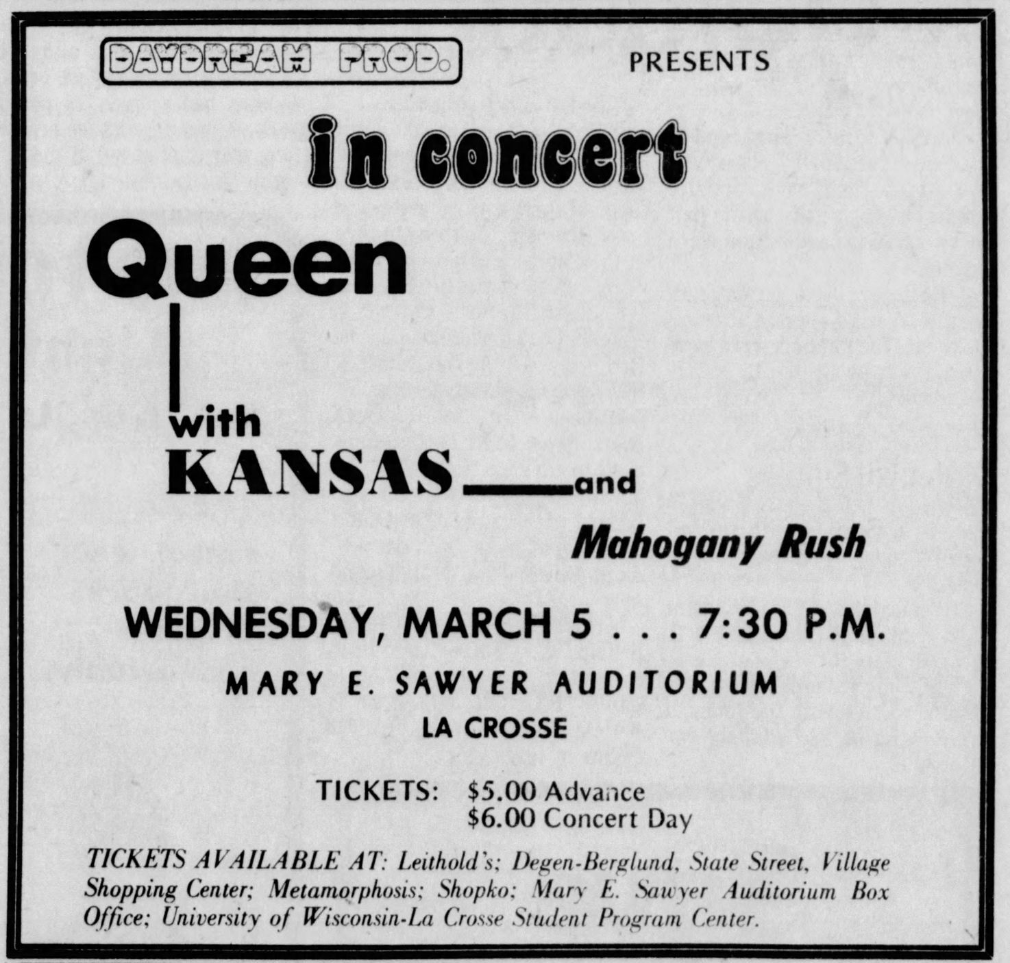 1975: Queen